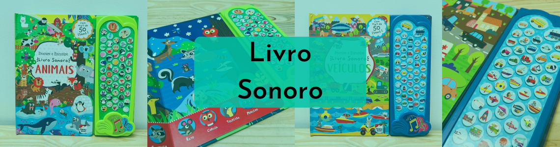 Livros sonoros: uma ótima opção para as crianças