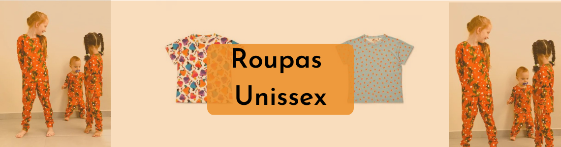 Roupas unissex para crianças