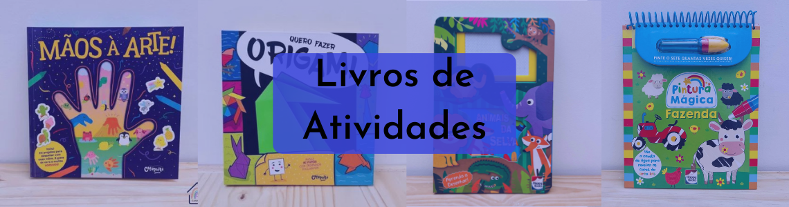 Livros de atividades para crianças