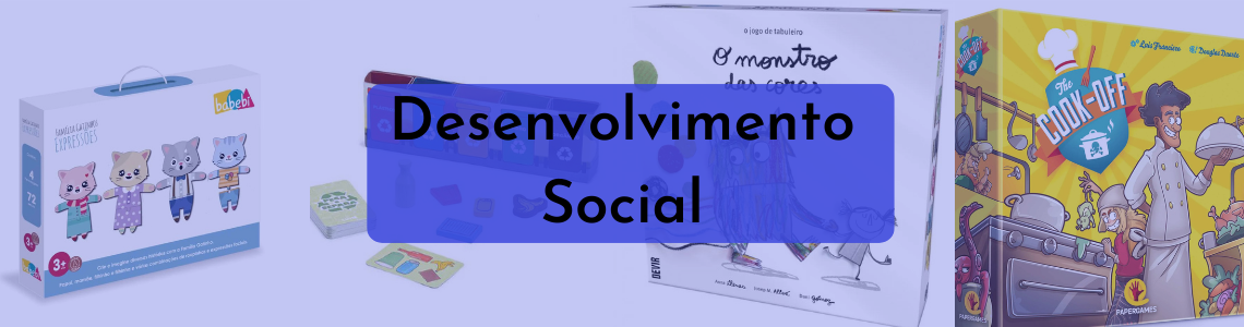 Brinquedos para estimular o desenvolvimento social