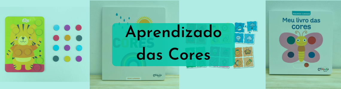 Brinquedos e livros que ajudam no aprendizado das cores