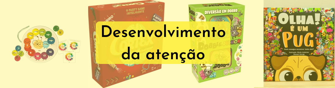 Desenvolvimento da habilidade da atenção: a importância de brinquedos e jogos