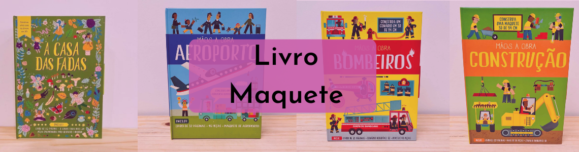 Livro Maquete: aprendizado e diversão para as crianças